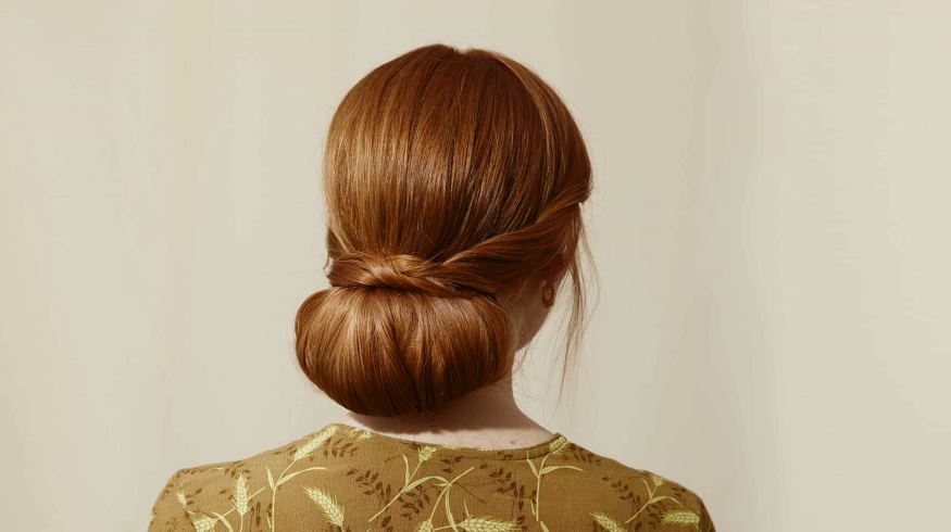 chignon hairstyle tutorial